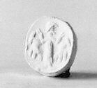 Stamp seal, Garnet, almandine, Sasanian