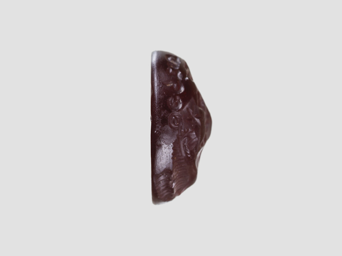 Stamp seal, Garnet, almandine, Sasanian