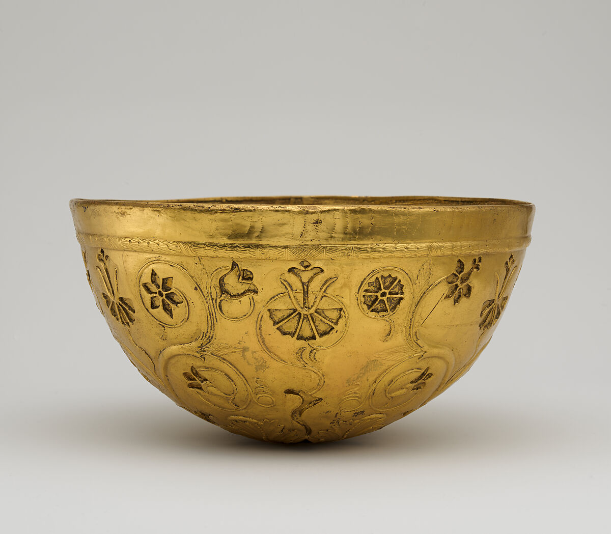 Reproduction of a Scythian bowl, Electrotype 