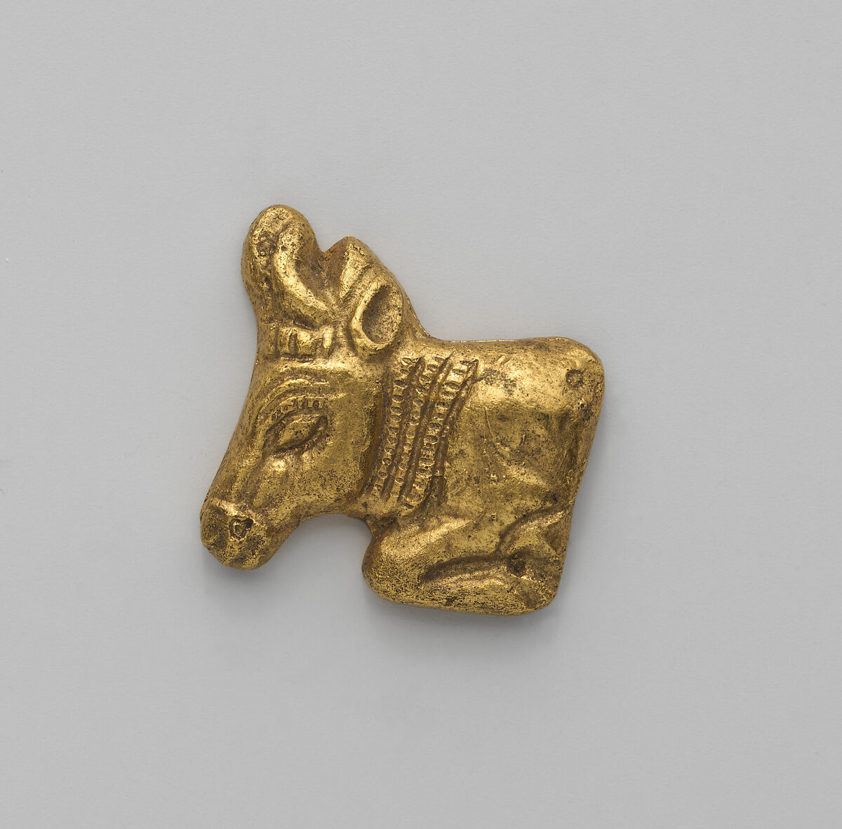 Reproduction of a Scythian plaque in the form of a cow, Electrotype 