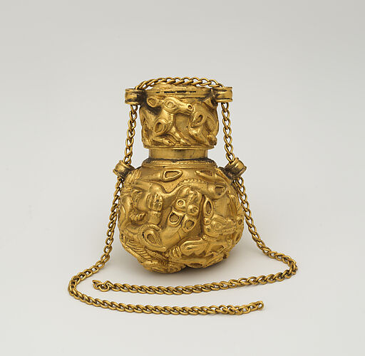 Reproduction of a Sarmatian bottle and lid
