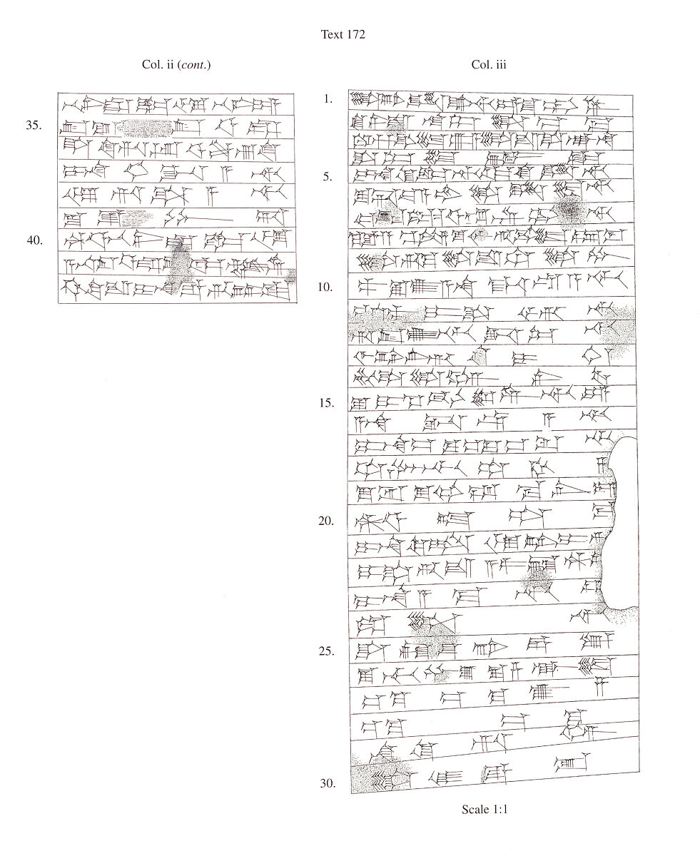 Cuneiform cylinder with inscription of Nebuchadnezzar II, describing the rebuilding of Ebabbar, the temple of the sun-god Shamash at Sippar, Clay, Babylonian