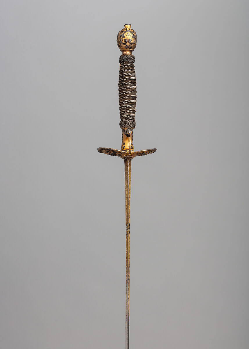 Page's Sword, Steel, gold, Dutch