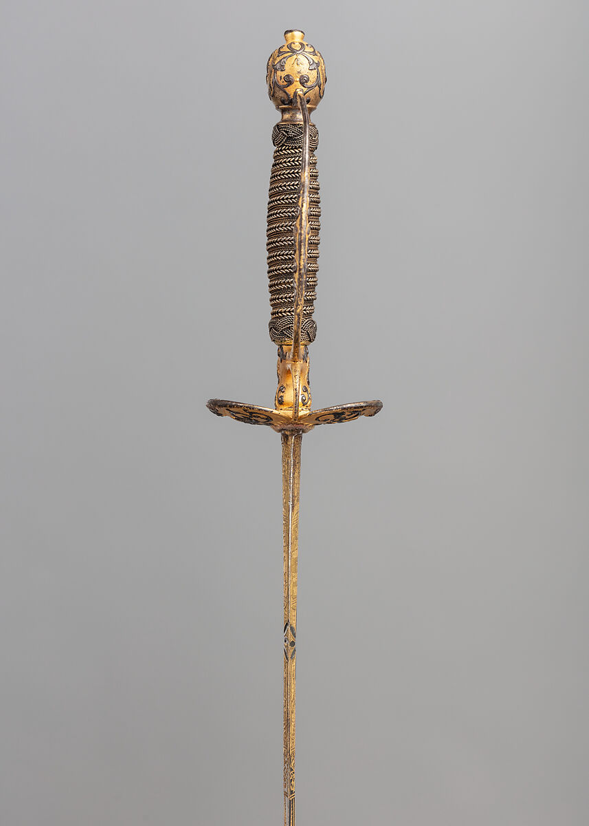 Page's Sword, Steel, gold, Dutch