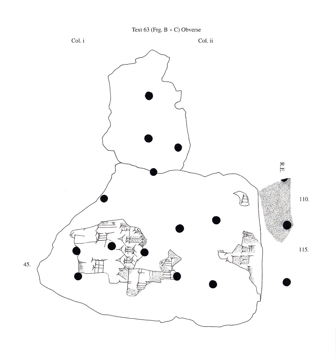 Cuneiform tablet: Akkadian synonym list, Malku=sharru, tablet 3, Clay, Seleucid