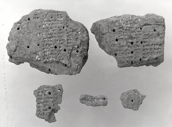 Cuneiform tablet: Akkadian synonym list, Malku=sharru, tablet 3