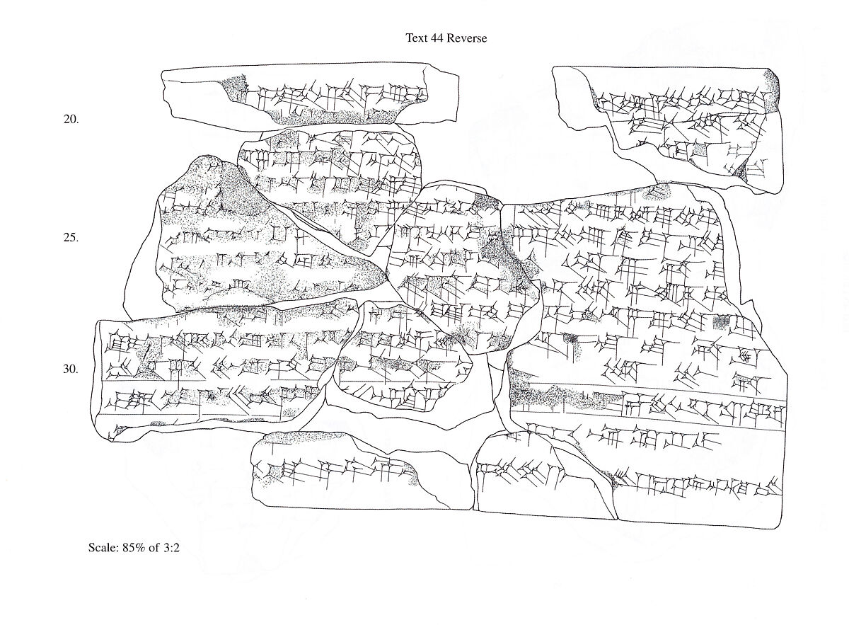 Cuneiform tablet: letter of Sin-sharra-ishkun to Nabopolassar, Clay, Seleucid