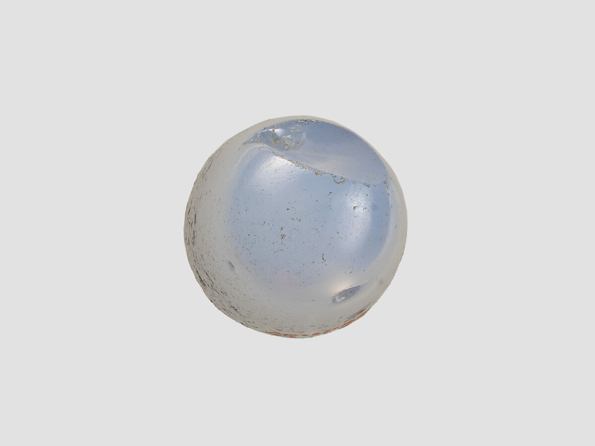 Stamp seal (conoid) with cultic scene, Blue Chalcedony (Quartz), Assyro-Babylonian