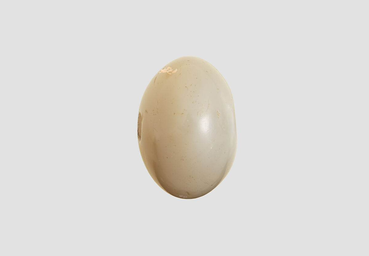 Stamp seal, Chalcedony, gray, Sasanian