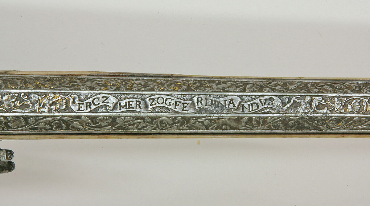 Combination Wheellock Matchlock Gun, Steel, wood (walnut), staghorn, brass, German