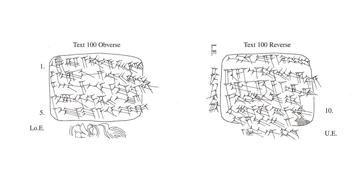 Cuneiform tablet impressed with scaraboid (?) ring seal: receipt for gold, Clay, Babylonian