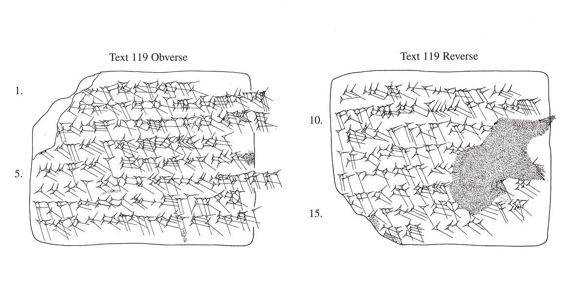 Cuneiform tablet: receipt for garments, Clay, Achaemenid