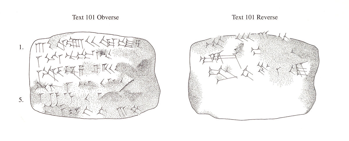 Cuneiform tablet: record of stones, Ebabbar archive, Clay, Babylonian