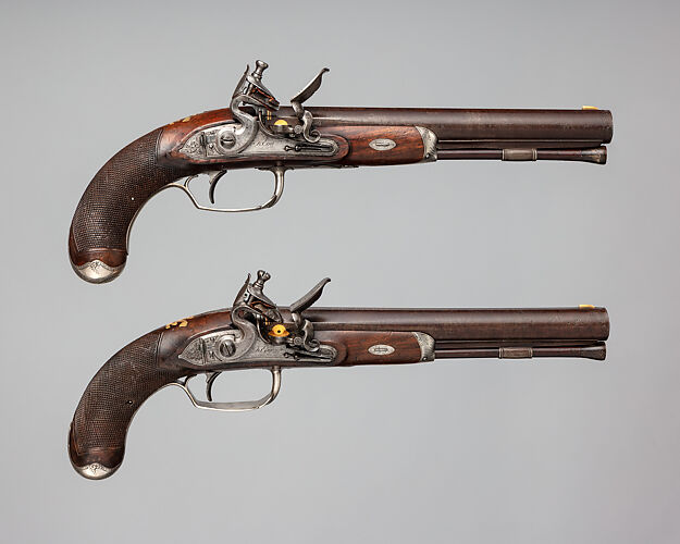 Pair of Flintlock Pistols of the Prince of Wales, later George IV (1762–1830)
