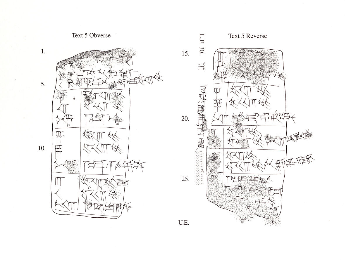 Cuneiform tablet: account of delivery of halilu-tools, Ebabbar archive, Clay, Babylonian