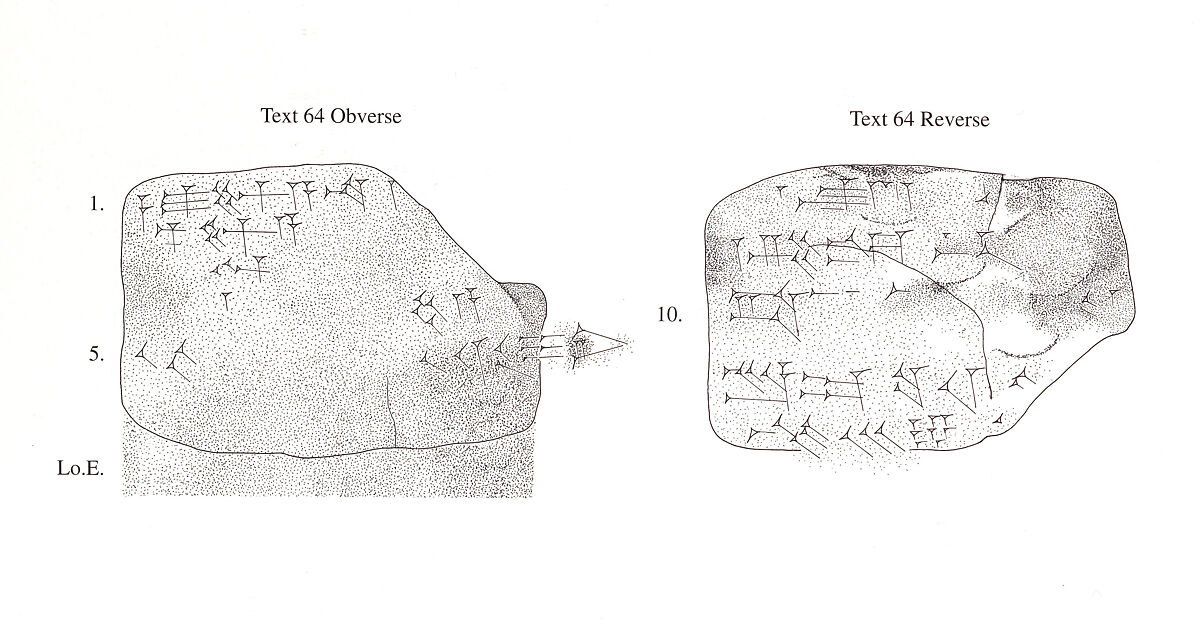 Cuneiform tablet: account of barley issue for a prebendary, Ebabbar archive, Clay, Babylonian