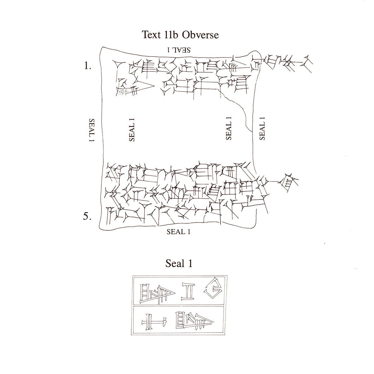 Cuneiform tablet case impressed with cylinder seal, for cuneiform tablet 86.11.249a: receipt of a kid, Clay, Neo-Sumerian