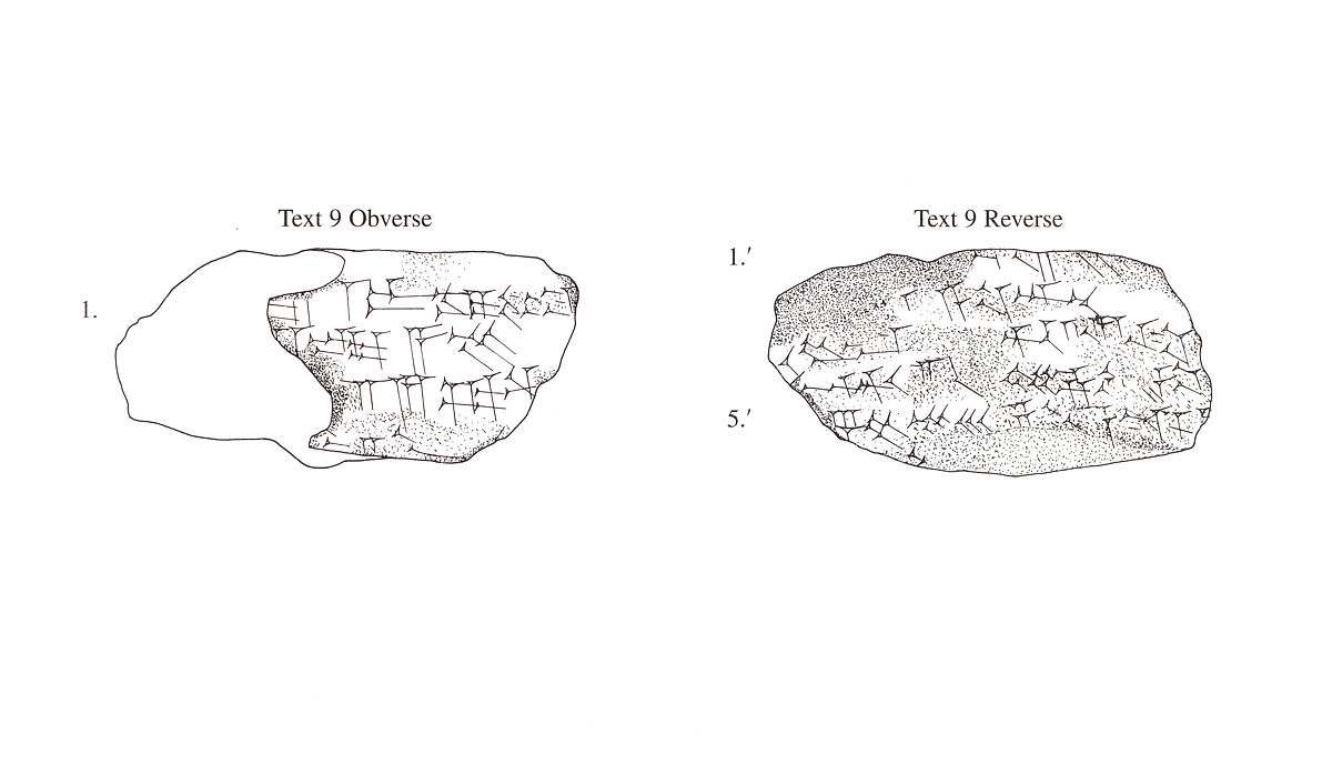 Cuneiform tablet: fragment of a promissory note for dates, Esagilaya archive, Clay, Babylonian
