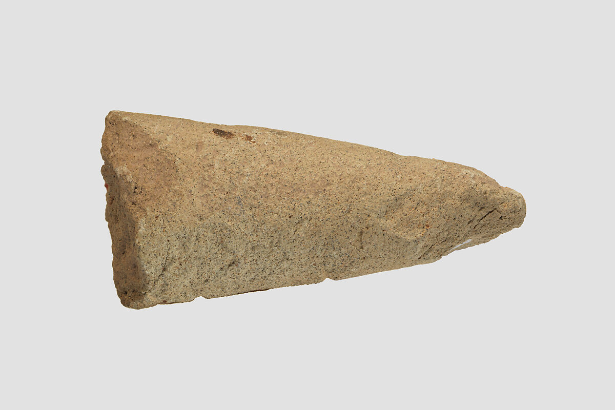 Votive cone with cuneiform inscription of Gudea, Clay, Neo-Sumerian