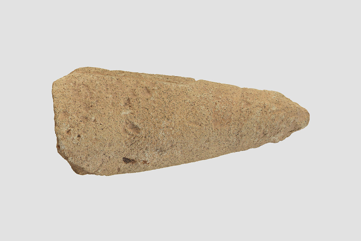 Votive cone with cuneiform inscription of Gudea, Clay, Neo-Sumerian