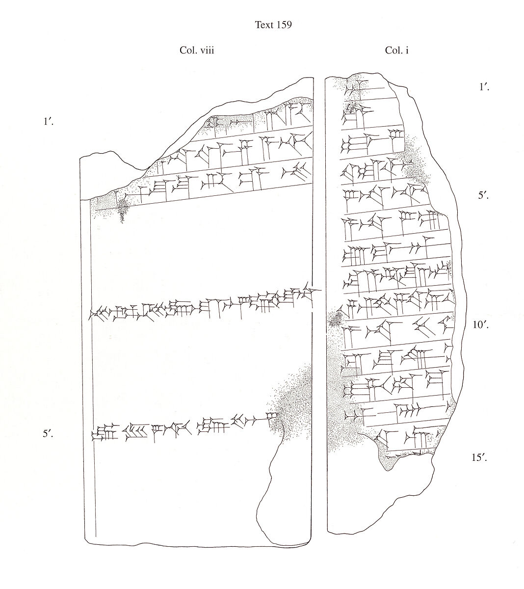 Cuneiform prism describing the restoration of Babylon by Esarhaddon, stamped with Assyrian hieroglyphic inscription, Clay, Assyrian
