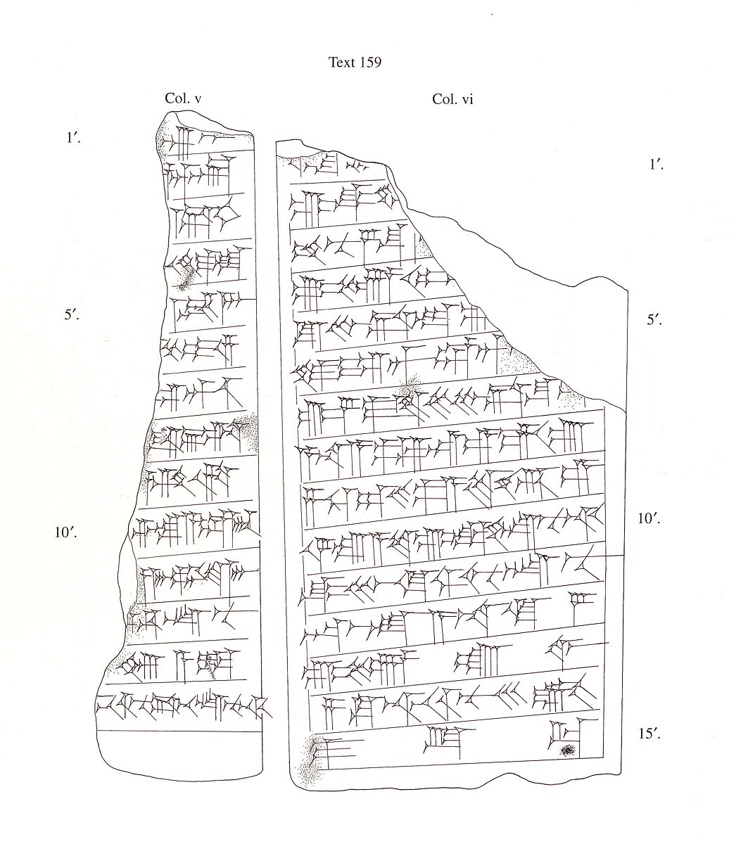 Cuneiform prism describing the restoration of Babylon by Esarhaddon, stamped with Assyrian hieroglyphic inscription, Clay, Assyrian