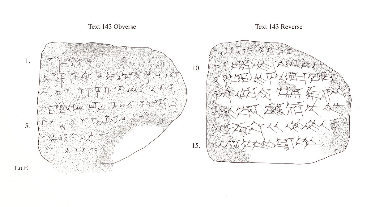 Cuneiform tablet: record of barley for rent, from year 19 of the reign of Artaxerxes II or Artaxerxes III, Clay, Achaemenid
