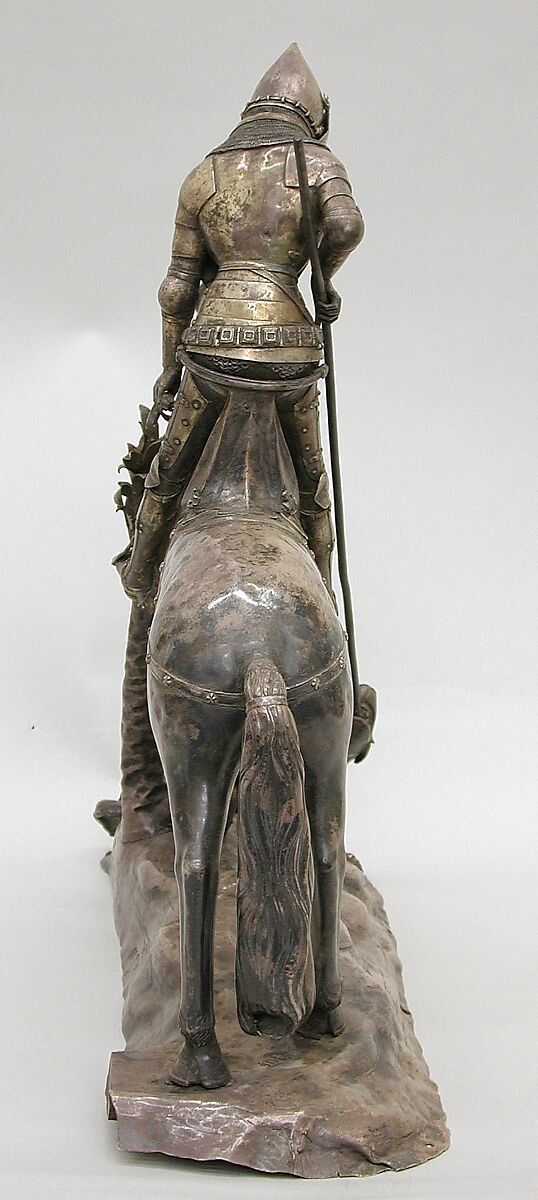 St. George and the Dragon, Silver, possibly Italian or French