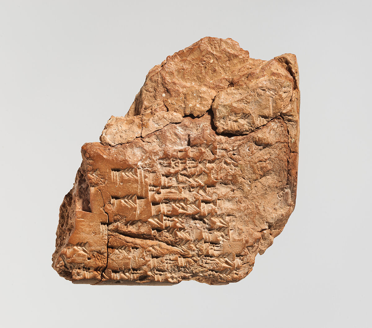 Cuneiform tablet: ephemeris of eclipses from at least S.E. 177 to 199 (?), Clay, Seleucid