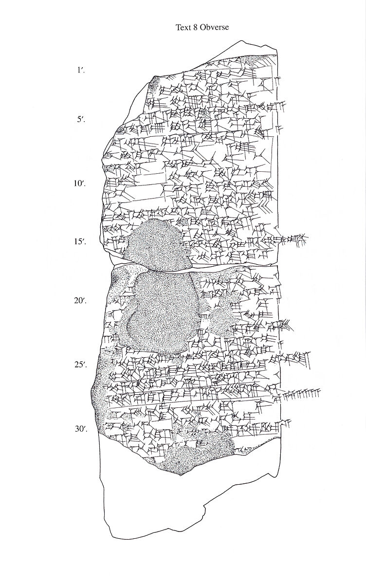Cuneiform tablet: a abzu-mu, balag, Clay, Parthian