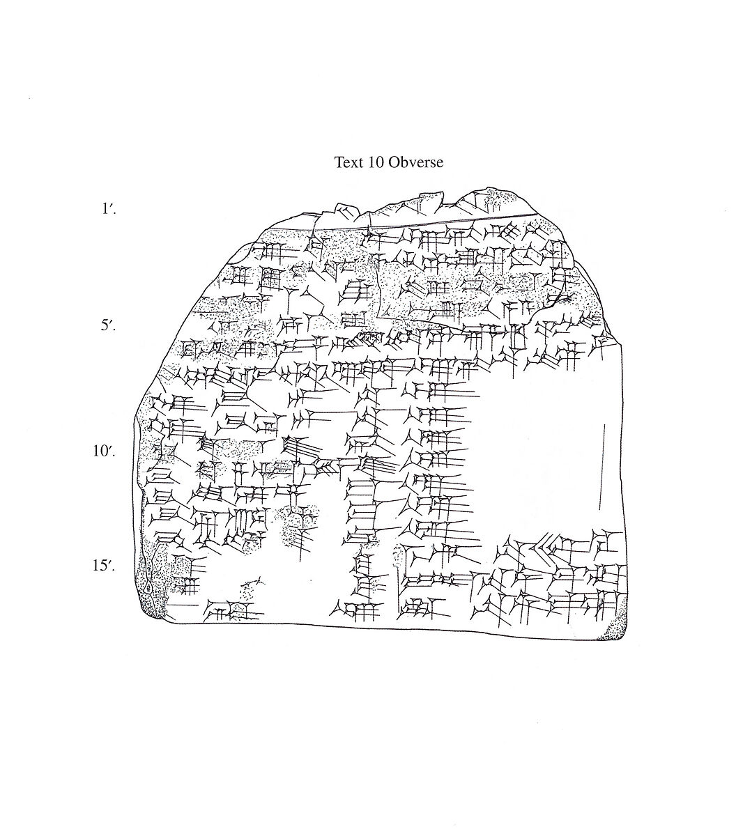Cuneiform tablet: unidentified balag, to Innnin/Ishtar (?), Clay, Seleucid or Parthian