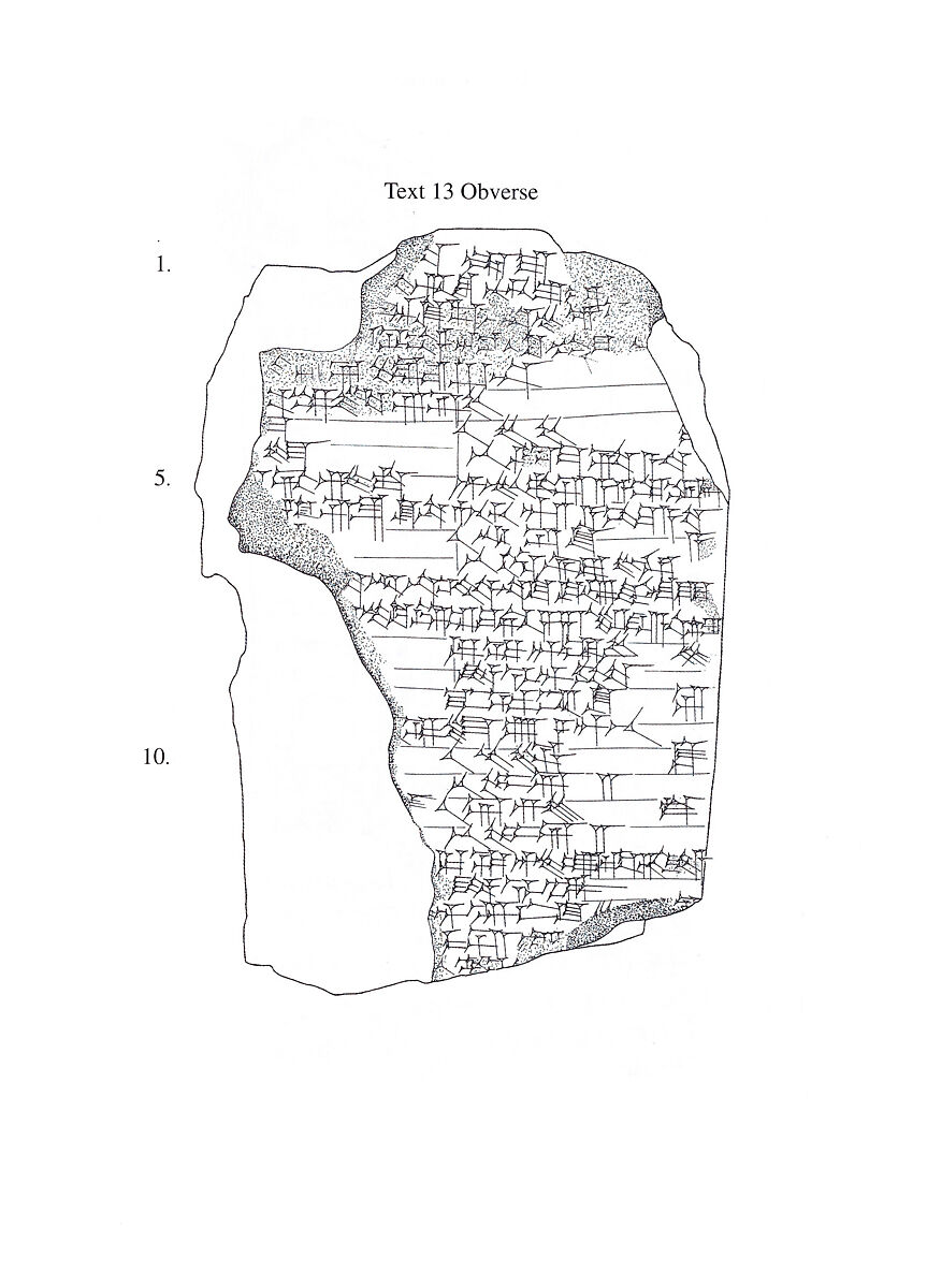 Cuneiform tablet: dilmun nigin-na, ershemma, to Marduk, Clay, Seleucid or Parthian