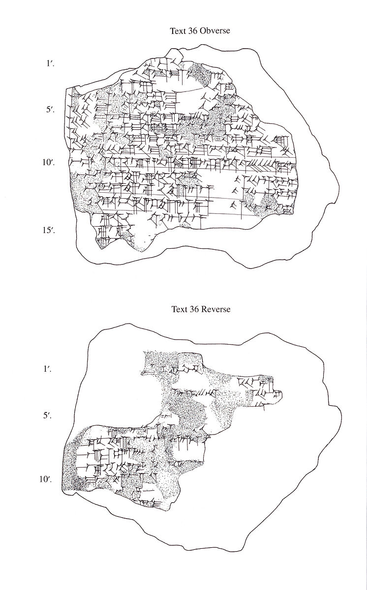 Cuneiform tablet: Enuma Anu Enlil, tablets 26 and 27, Clay