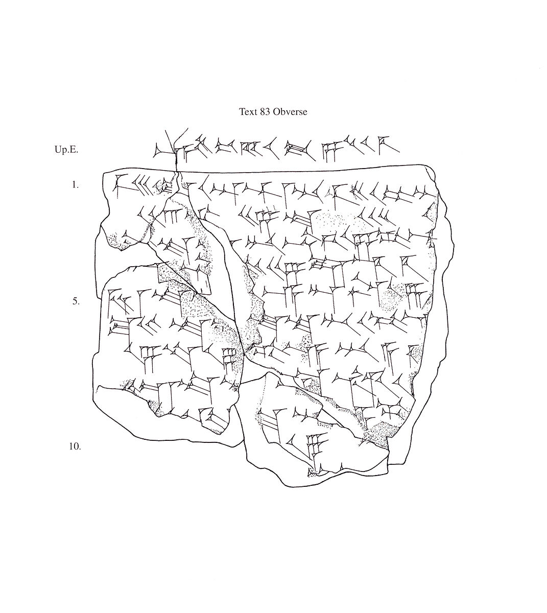 Cuneiform tablet: almanac for A.D. 31/32, Clay, Parthian