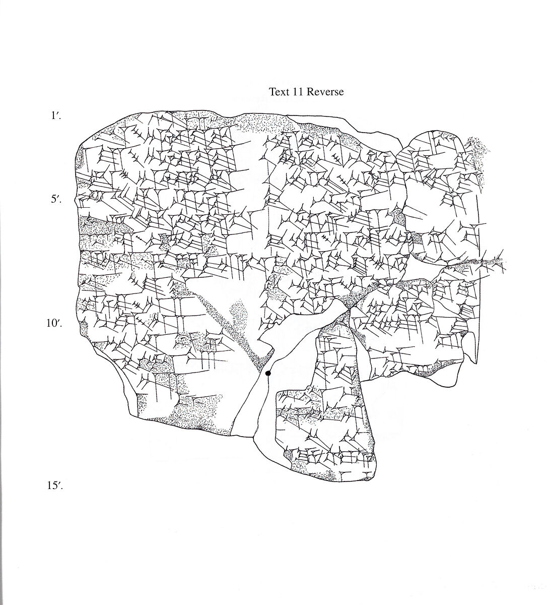 Cuneiform tablet: unidentified balag, Clay, Seleucid or Parthian