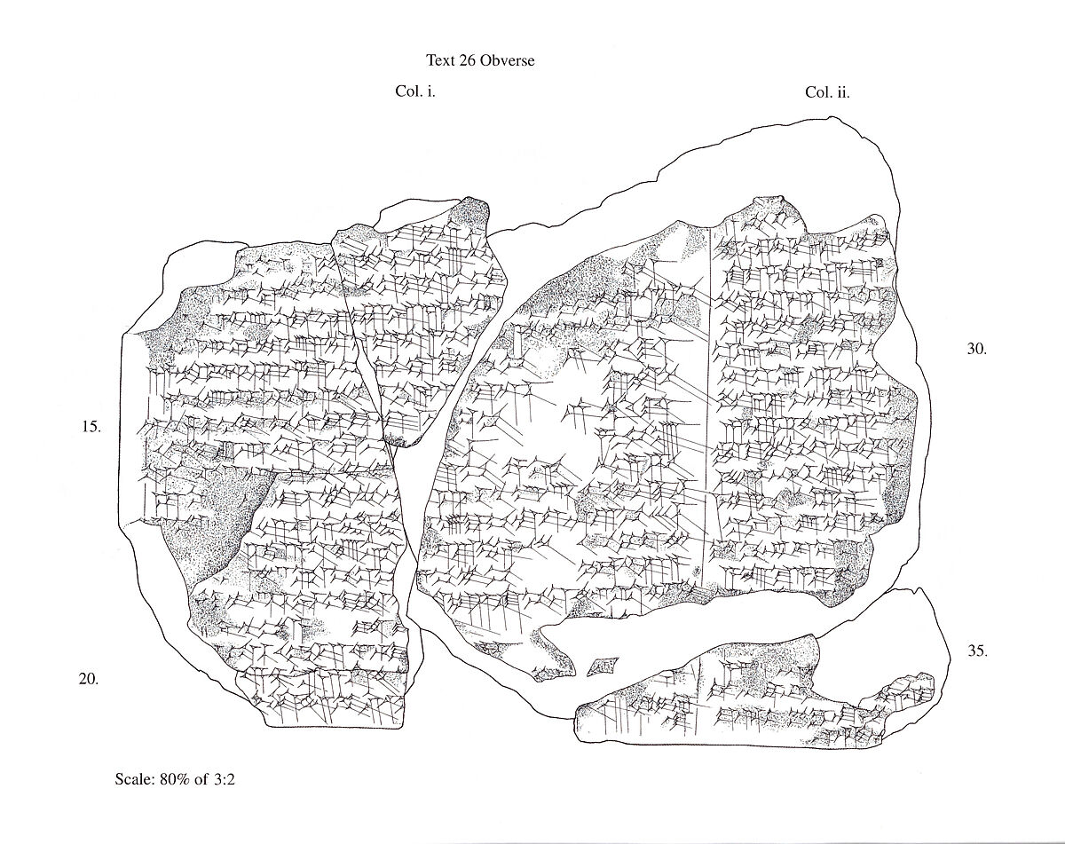 Cuneiform tablet: Utukku lemnutu, tablet 12, Clay, Seleucid