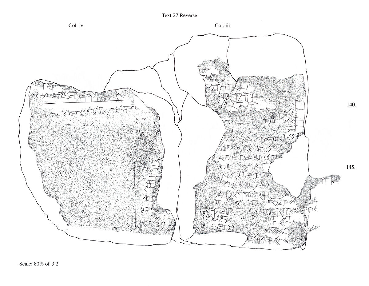 Cuneiform tablet: Utukku lemnutu, tablet 12, Clay