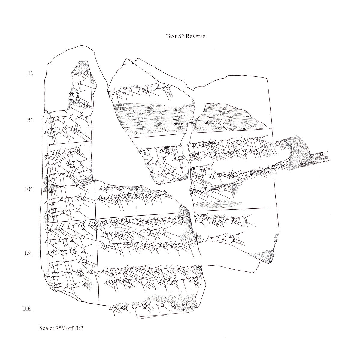 Cuneiform tablet: normal star almanac for S.E. 70 (242–241 B.C.), Clay, Seleucid