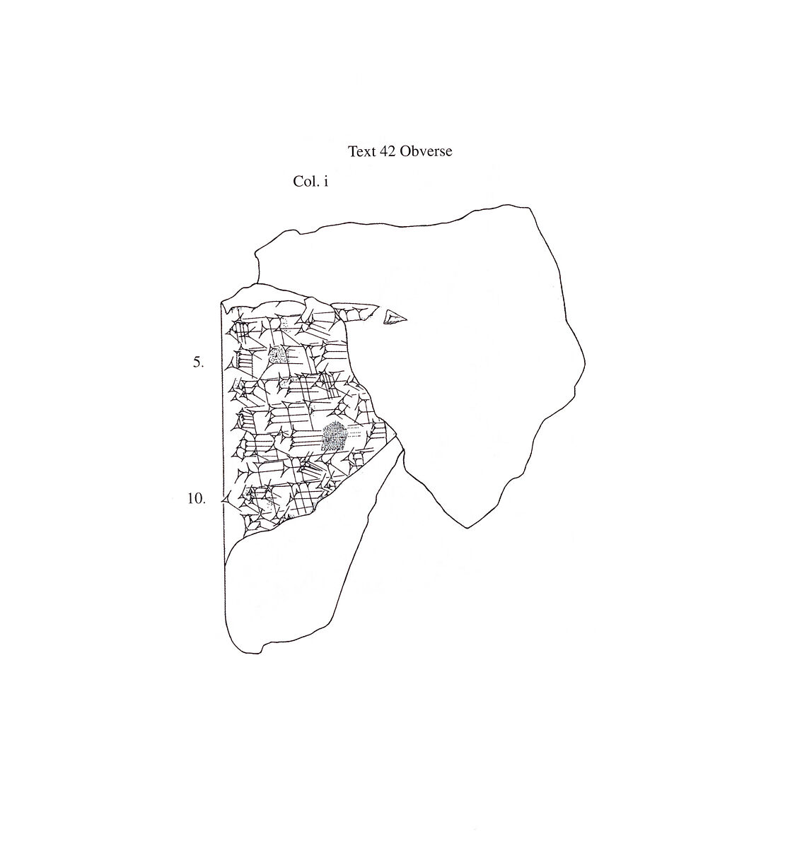 Cuneiform tablet: Atra-hasis, Babylonian flood myth, Clay, Babylonian or Achaemenid