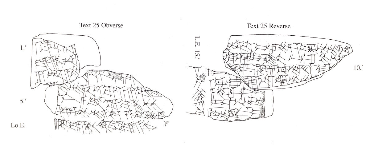 Cuneiform tablet: fragment of a contract, Esagilaya archive, Clay, Babylonian