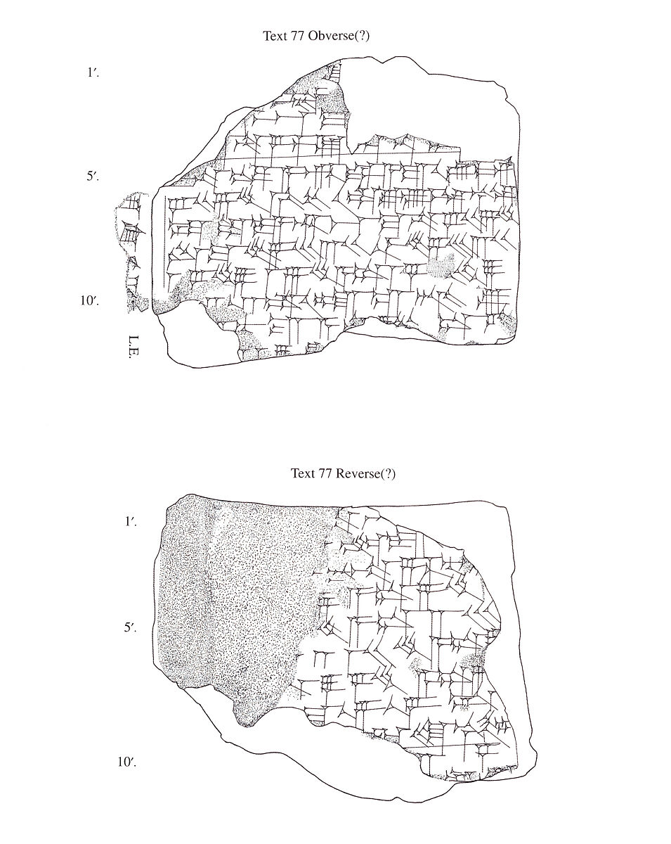 Cuneiform tablet: fragment of a mathematical problem text, Clay
