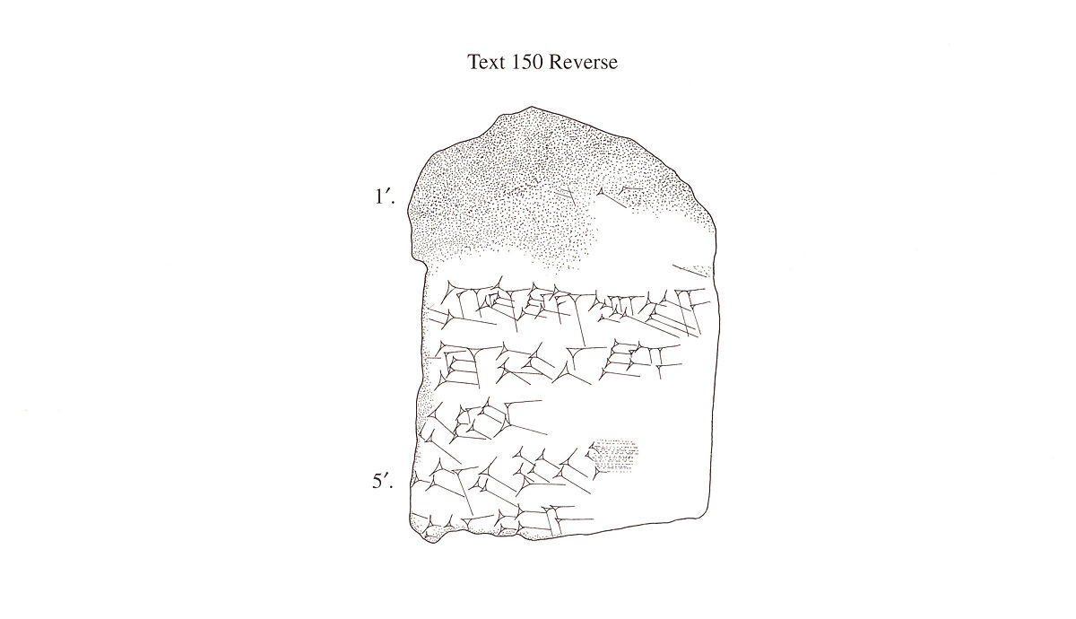 Cuneiform tablet: fragment of the witness list of a contract, Clay