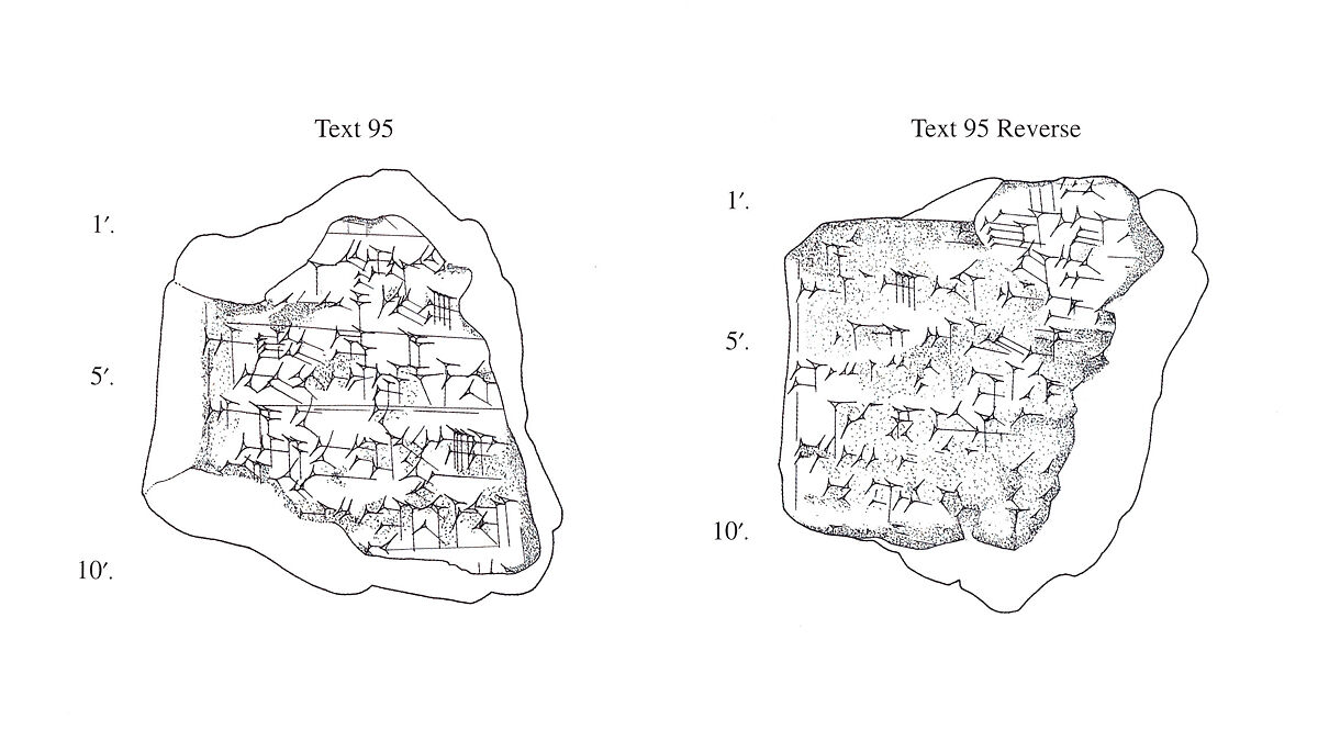 Cuneiform tablet: bilingual unidentified fragment, Clay