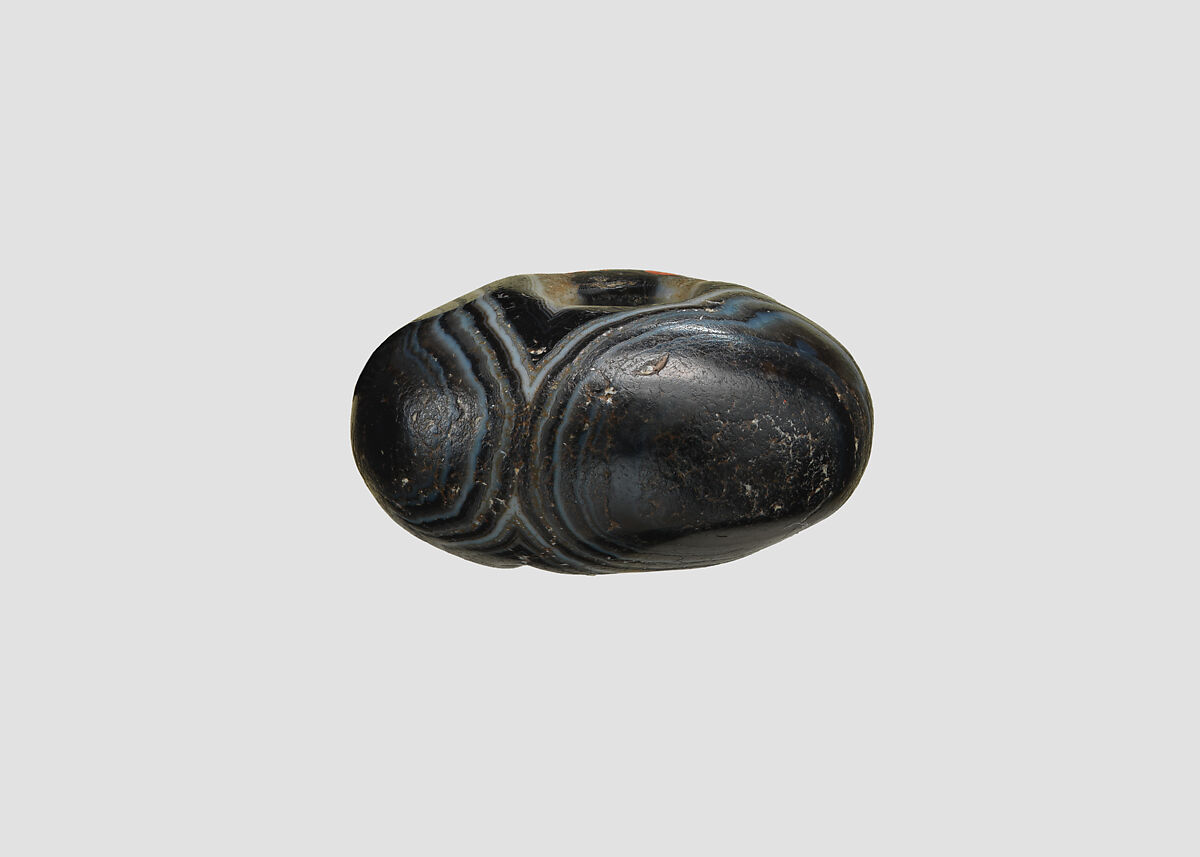 Stamp seal, Agate, Sasanian