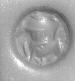 Stamp seal, Hematite, Sasanian