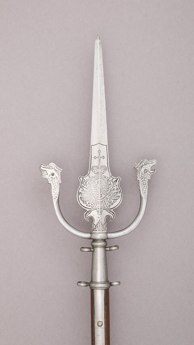 Linstock with Arms of Franz Lothar, Count von Schönborn, Archbishop of Mainz and Elector (1695-1729), Steel, wood, German
