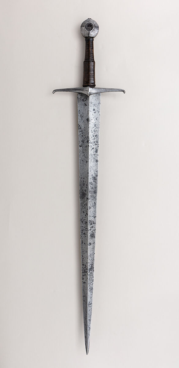 Sword, Steel, iron, wood, Western European 