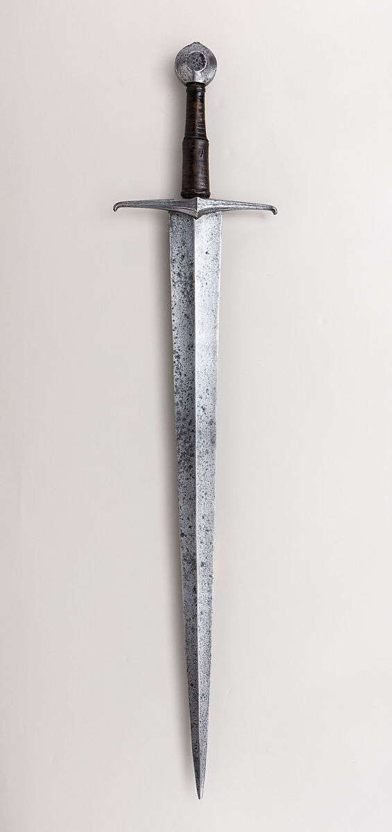 Sword, Steel, iron, wood, Western European