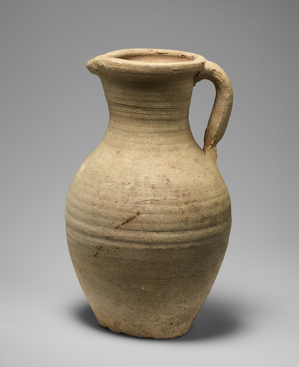 Jug, Ceramic, Sasanian 