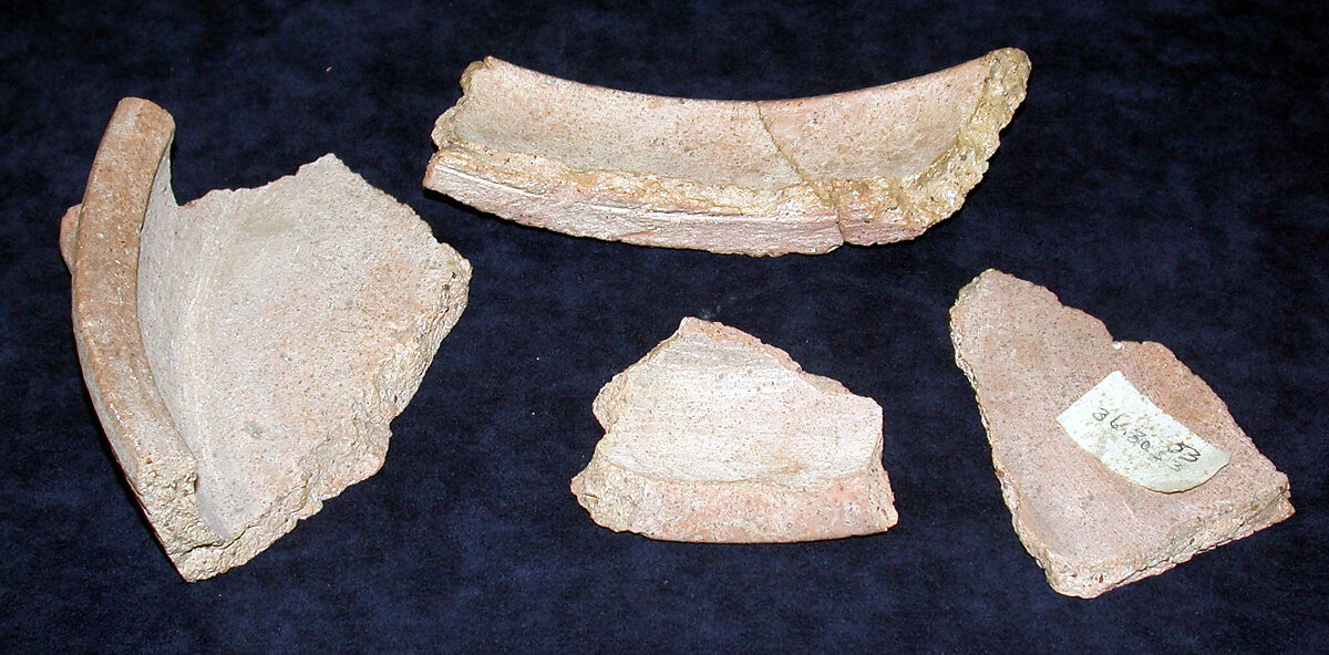 Pan fragments, Ceramic, Sasanian or Islamic 
